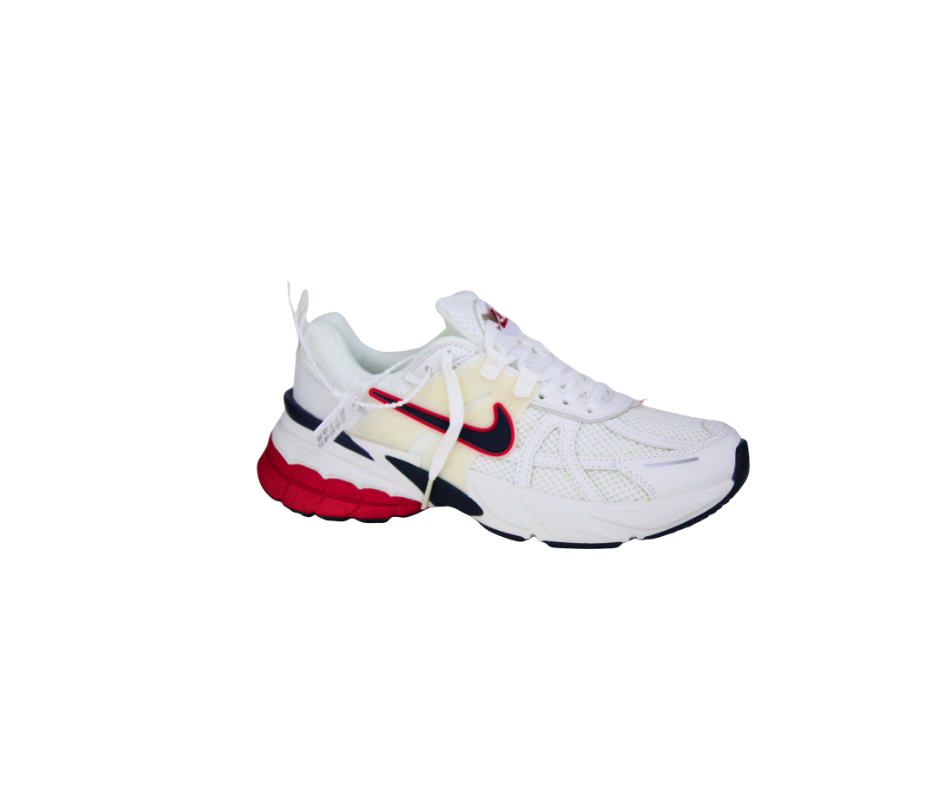 Nike Air Max Blanco Rojo Negro - Zapatillas Running