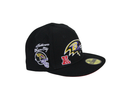 Gorra New Era Baltimore Ravens Negra Charm City Vista Lateral