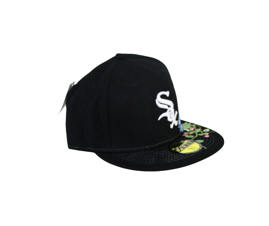 Gorra New Era Chicago White Sox Negra con Visera Camuflada