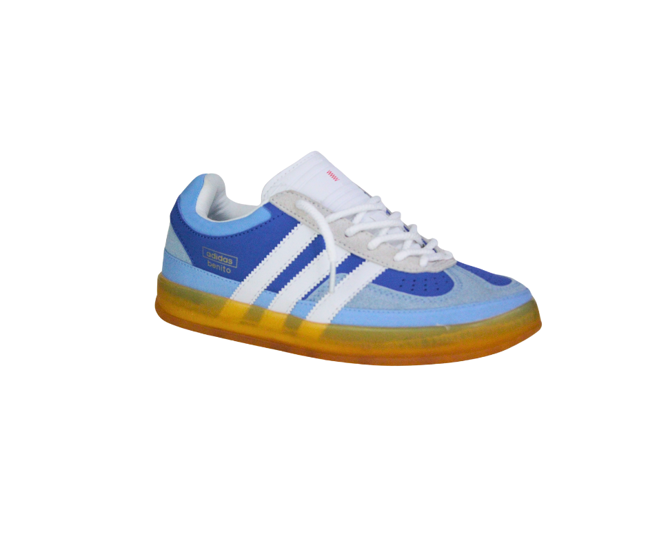 Adidas Samba Azul Amarillo