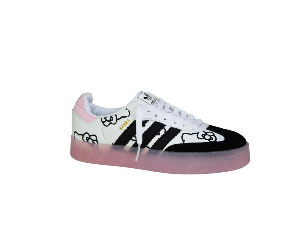 Adidas Samba Hello Kitty Blanco Negro Rosa - Zapatillas Edición Especial