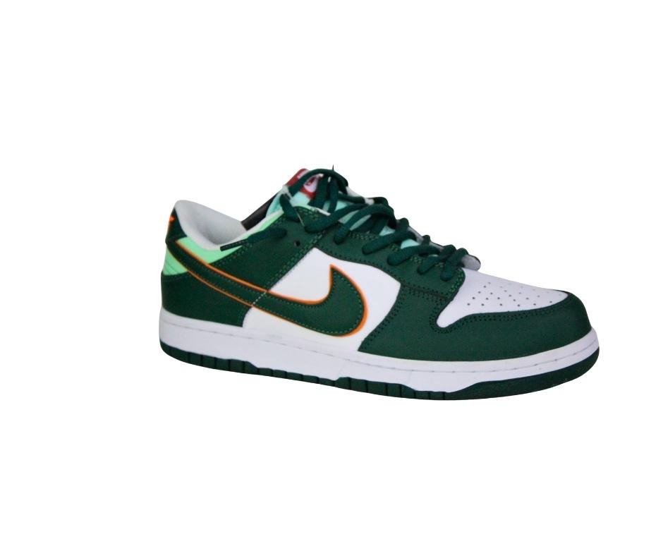 Nike Dunk Low Verde Blanco  - Zapatillas Skateboarding