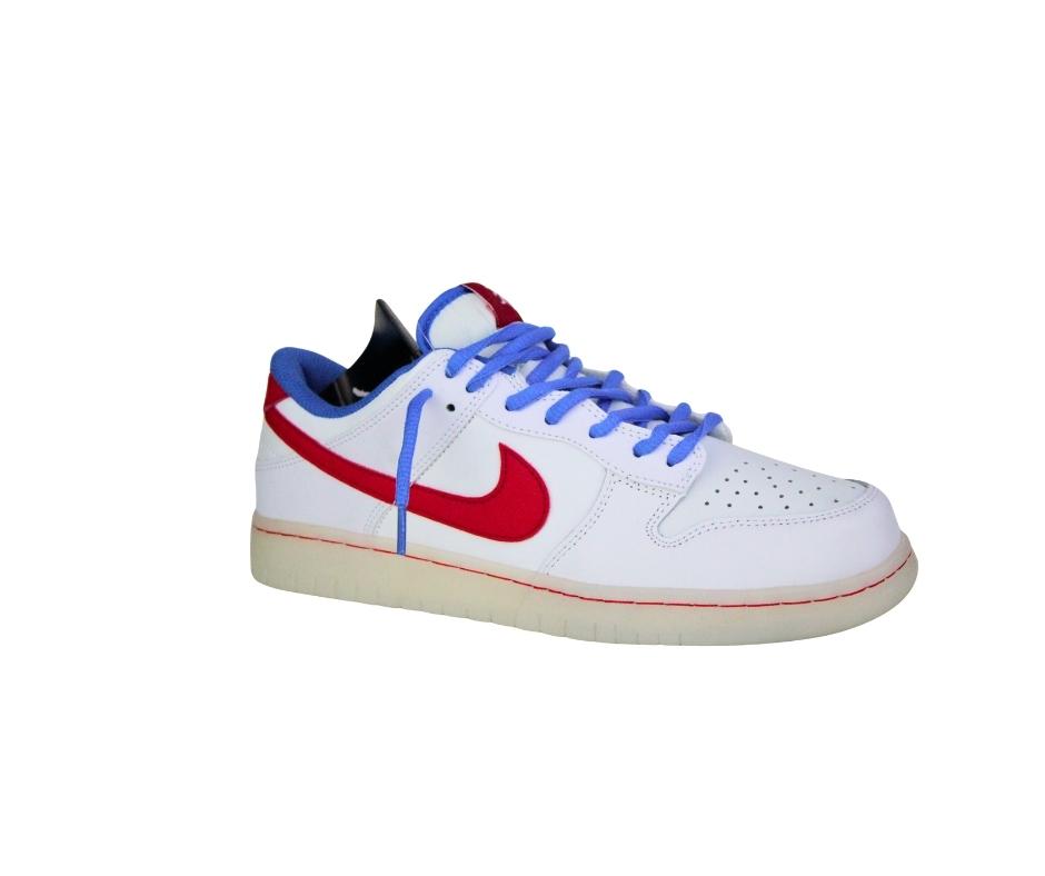 Nike Court Vision Low Blanco Rojo Azul - Zapatillas Lifestyle