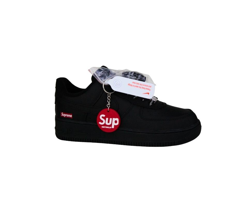 Nike Air Force 1 Low x Supreme Negro - Zapatillas Colaboración Exclusiva
