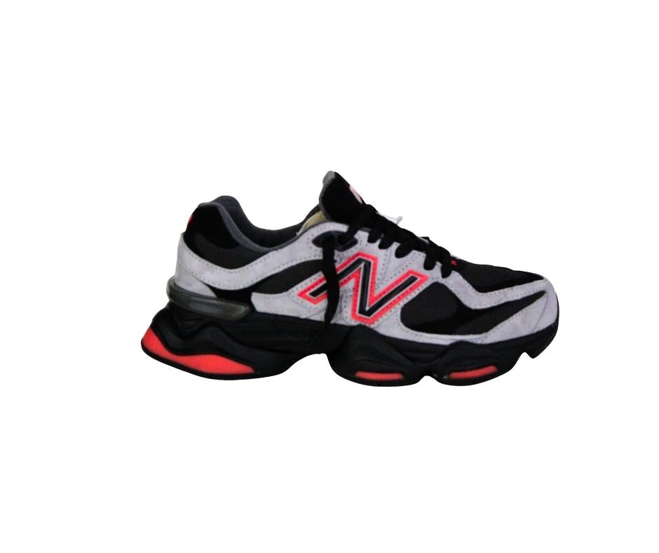 New Balance Negro Gris Rojo - Zapatillas Running Chunky