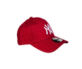 Gorra New Era NY Yankees Roja con Logo Blanco 9FORTY Ajustable
