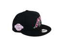 Gorra New Era Arizona Diamondbacks Negra con Detalles Rosas
